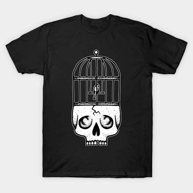 Cage T-Shirt by CharlieWizzard